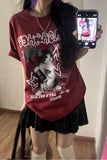 Bordo Playing Guitar Cat Unisex T-shirt