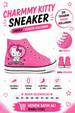 Pembe Charmmy Hellokıtty  Baskılı  Bağcıklı  Convers