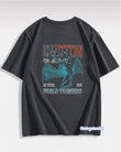 Led Zeppelın World Premıere 1975 Sırt Baskılı Füme T-Shirt
