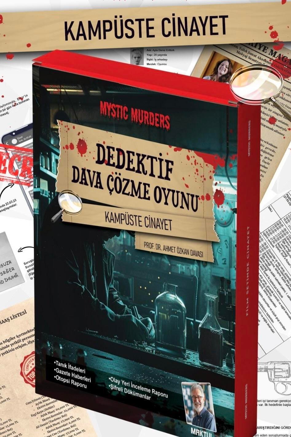 Dedektiflik Cinayet Çözme Oyunu - Kampüste Cinayet