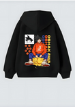 Dragon Ball Goku Tasarım Unisex Oversize Kapşonlu Hoodie Sweatshirt