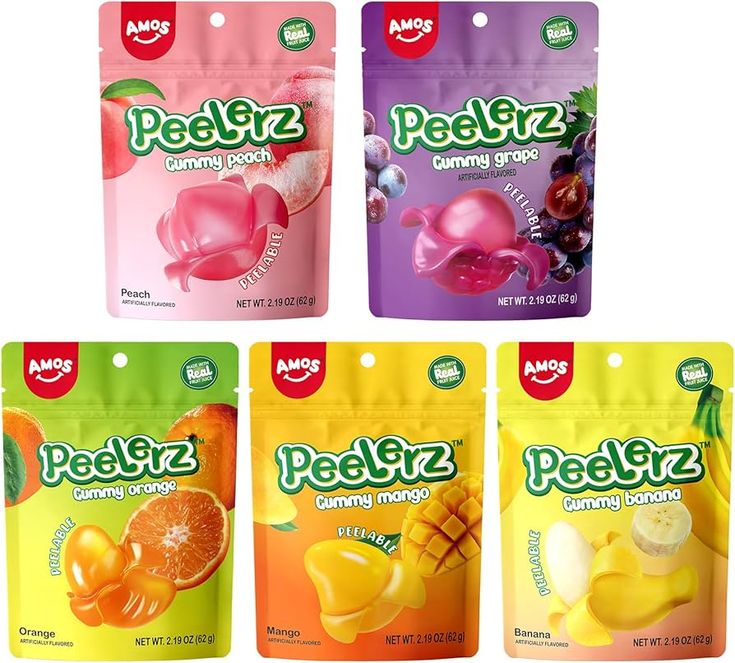 Amos Peelerz Gummy Orange