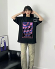 Unisex Harry Styles Baskılı Bisiklet Yaka T-Shirt