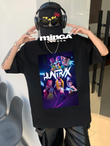 Unisex Huntrıx Photo Baskılı Bisiklet Yaka T-Shirt