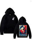 Kakegurui Yumeko Characters Sırt Baskılı New Season Oversize Hoddie