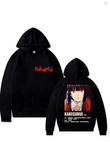 Kakegurui Yumeko Jabami Sırt Baskılı New Season Oversize Hoddie