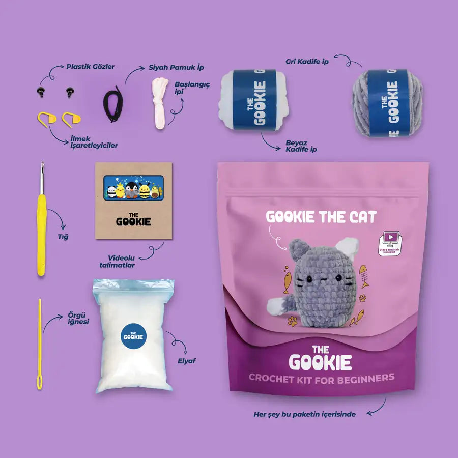 Kedi Örgü Kiti