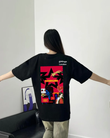 Unisex Lana Del Rey Star Girl Baskılı Bisiklet Yaka T-Shirt