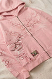 Pembe Sakura Japonic Harajuku Y2K Unisex Hırka