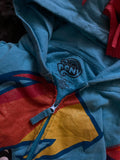 Rainbow Pony Gökkuşağı Desenli Kapüşonlu Fermuarlı Sweatshirt [Ön Sipariş]