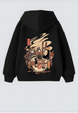 Ramen Pool Party Unisex Oversize Kapşonlu Hoodie Sweatshirt