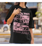 Siyah K-pop Black Pink In Your Area Girls Eyes Unisex T-shirt