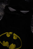 Siyah Yarasa Kualaklı Batman Y2K Crop Hırka