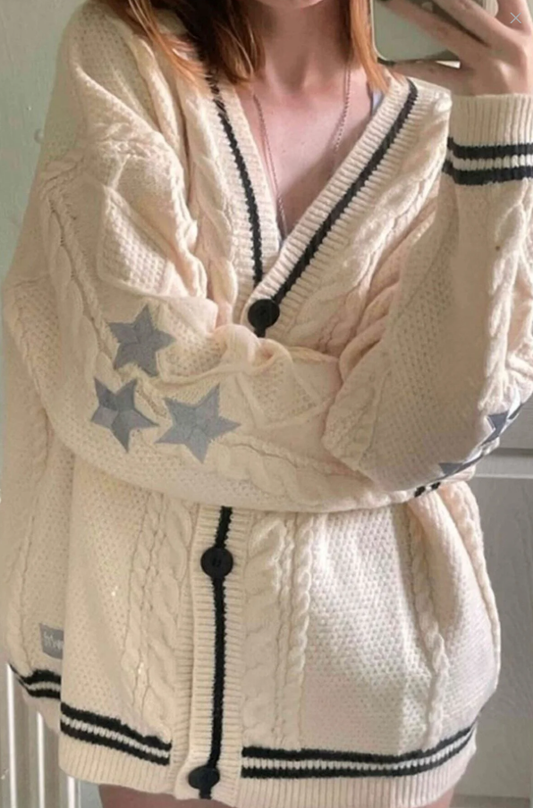 Taylor Swift Cardigan Oversize Hırka