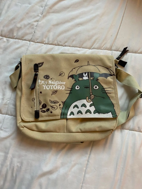 Bej Totoro Postacı Çantası