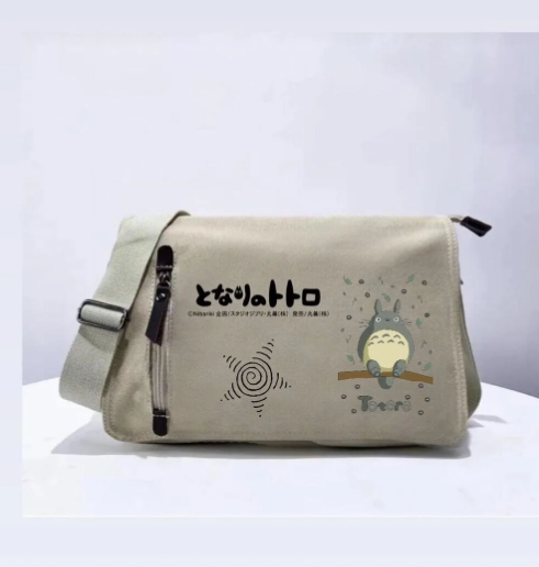 Bej Sit Totoro Postacı Çantası