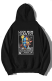 Unisex Oversize Look Mom I Can Fly Travis Scott Cactus Jack Hoodie