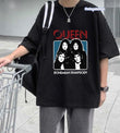 Queen Bohemaın Rhapsody Baskılı Siyah T-Shirt