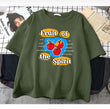 Fruıt Of The Spirit Baskılı Haki T-Shirt