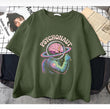 Pyschonaut Baskılı Haki T-Shirt