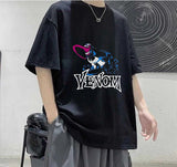Venom Baskılı Siyah T-Shirt