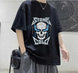 Stone Cold Baskılı Siyah T-Shirt
