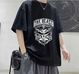 The Beast Incarnate Baskılı Siyah T-Shirt
