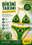 Brezilya Temalı Bikini Takımı